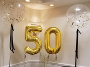 Confetti Colossals w/gold discs